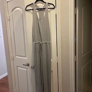 Spiritual Gangster gray grey sleeveless long pants romper. NWOT. Jumpsuit